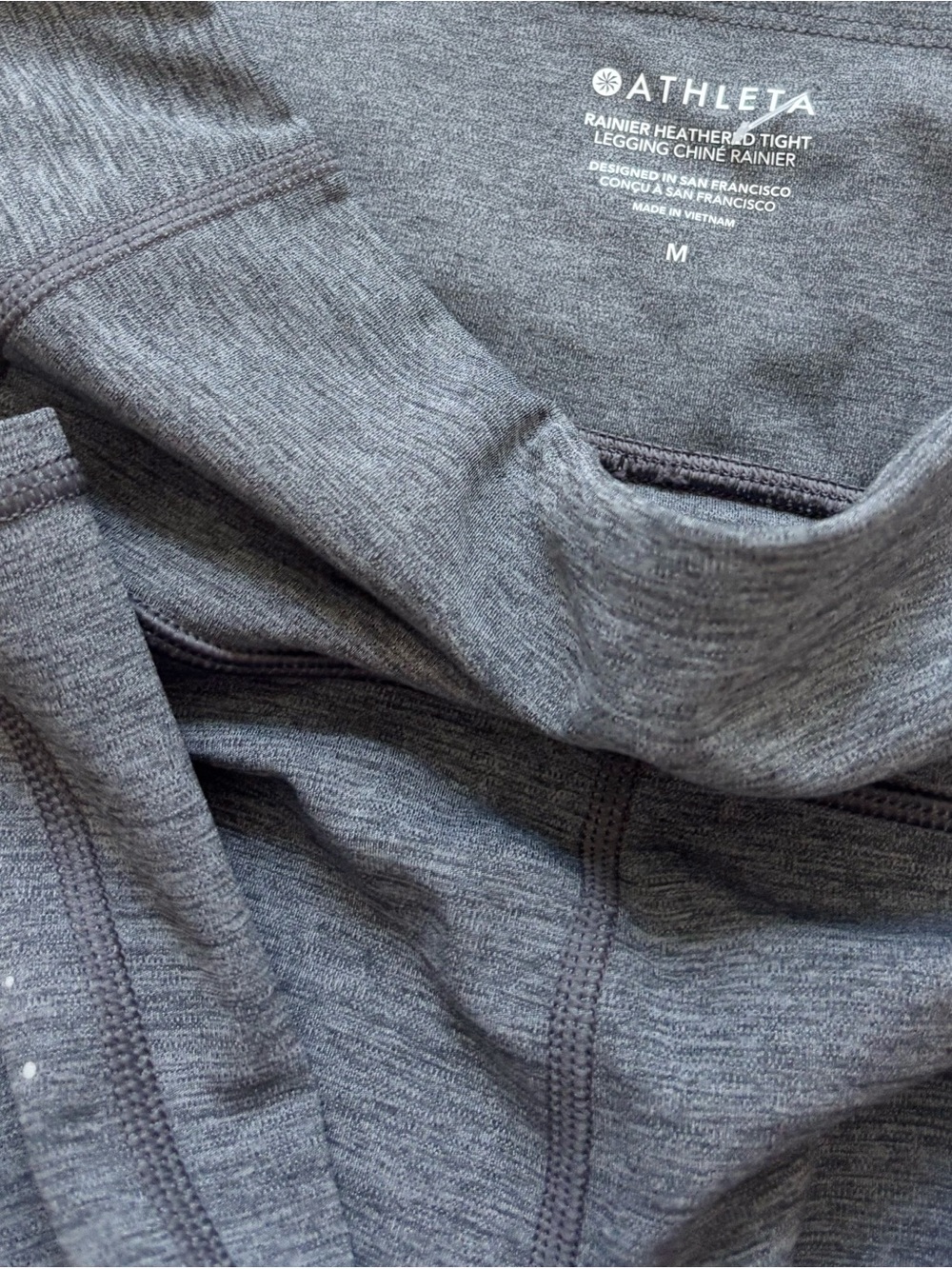 Athleta Rainier Heathered Leggings - Picture 3 of 3